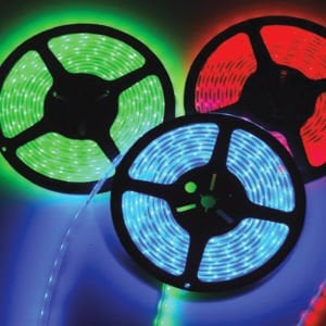 Global K2 Kcl004 (3528) Silikonsuz 60 Ledlı Şerit Kırmızı KCL004LEDKRMZI