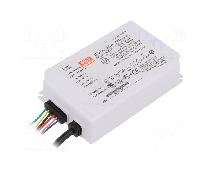 MEANWELL- ODLC-65A-1750  Led Sürücü - Güç kaynağı
