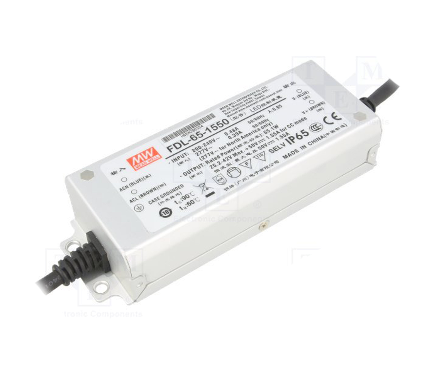 MEANWELL- FDL-65-1800  Led Sürücü - Güç kaynağı