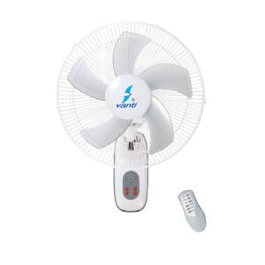 Vanti 16İnç(41cm) Kumandalı Duvar Tipi Vantilatör 60W PVC Pervane 3 Hız Zaman Ayarlı KCF299D
