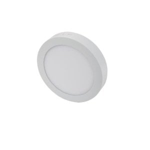 Cata 25W Damla Yuvarlak Sıva Üstü Led Panel Armatür CT-5271 - Beyaz Işık Alüminyum Kasa