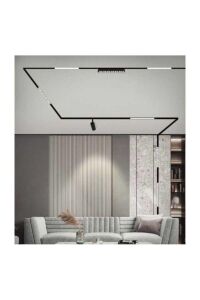 Forlife Beyaz Kompakt Lensli Magnet Armatür FL-6614W 4000K Naturel Beyaz