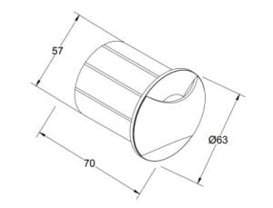 Jupiter 3000K Gün Işığı LED Duvar Armatürü LW479