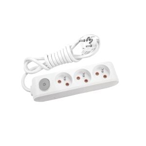 Viko Multi-Let 2 Mt. Üçlü Priz Anahtarlı Topraklı Kablolu UPS Çocuk Korumalı 90 11 93 02