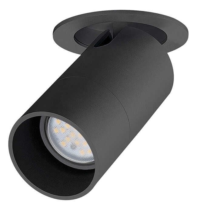 Jupiter Siyah GU10 Siyah Hareketli Sıva Altı Led Spot JD500 S