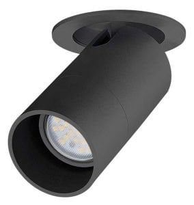 Jupiter Siyah GU10 Siyah Hareketli Sıva Altı Led Spot JD500 S