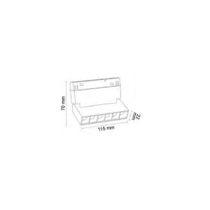 Forlife Rose Kompakt Lensli Hareketli Magnet Armatür FL-6621R 3200K Gün Işığı