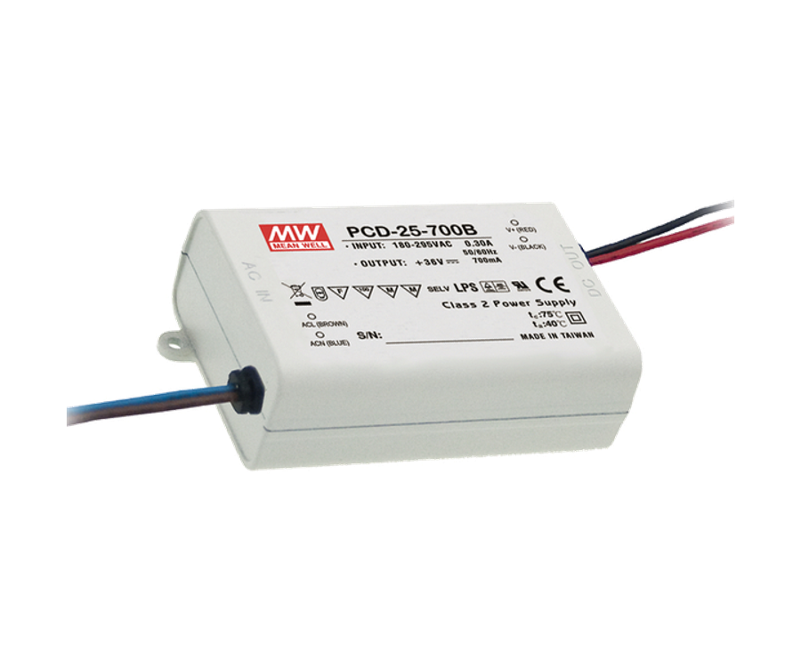 MEANWELL- PCD-25-700B  Led Sürücü - Güç kaynağı