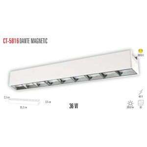 CATA 36W DANTE Magnet Led Spot(Günışığı) CT-5816G
