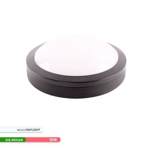 ACK 18W 6500K LED Tavan ve Duvar Armatürü AT10-51831