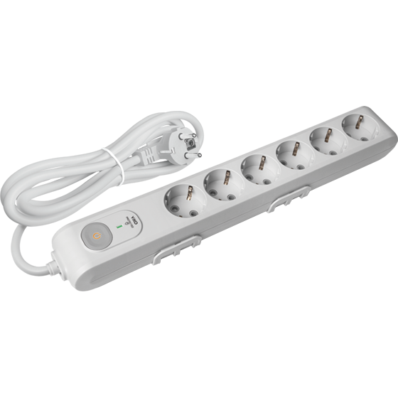 Toptan Viko Multi-Let Altılı Şok ve Akım Korumalı Topraklı Kablolu Çocuk Korumalı Grup Priz - 1.5 Metre 90 11 76 32
