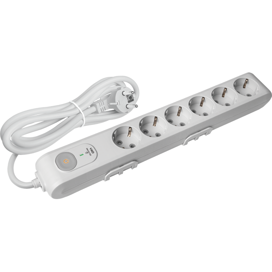 Toptan Viko Multi-Let Altılı Şok ve Akım Korumalı Topraklı Kablolu Çocuk Korumalı Grup Priz - 1.5 Metre 90 11 76 32