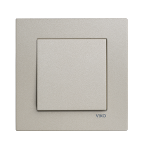 Viko Artline Novella Anahtar ( Çerçeve Hariç ) Bronz