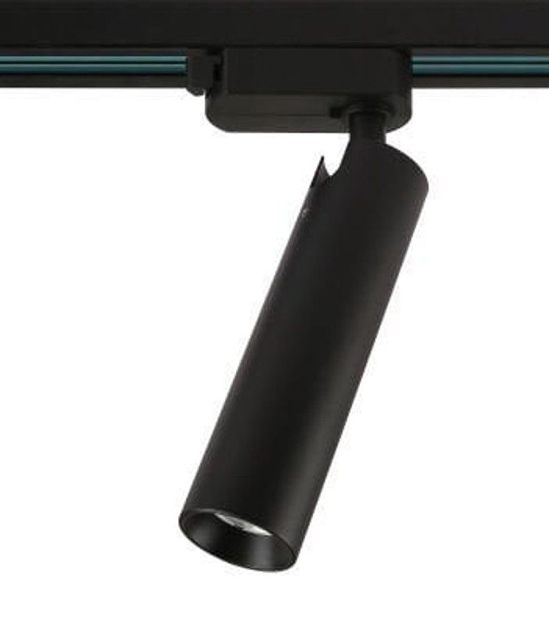 Jupiter 7w Siyah Monofaze Soketli  3000K LED Ray Spot LR659 S