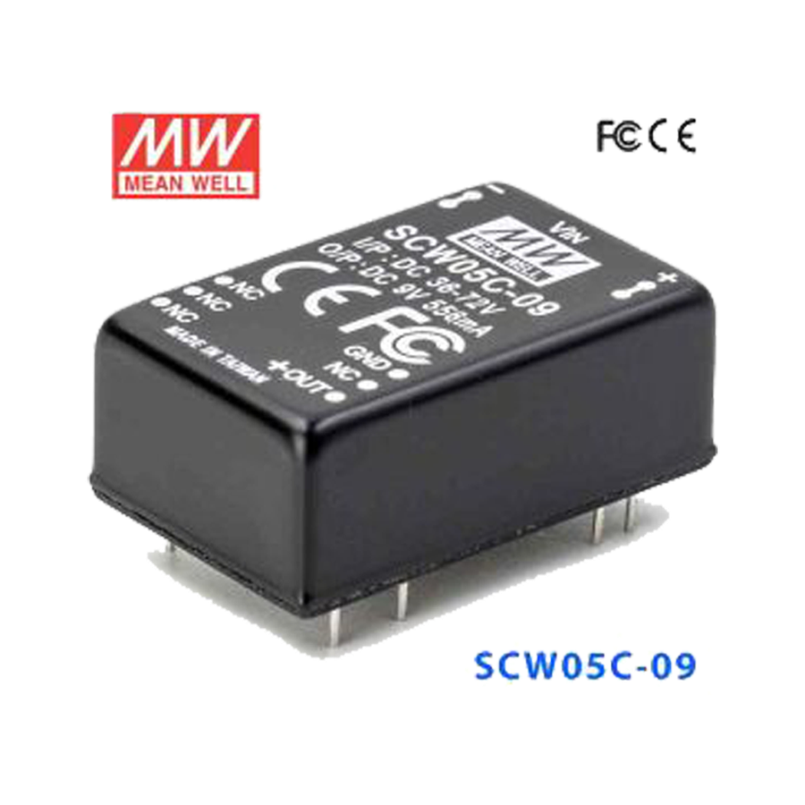 MEANWELL- SCW05C-09  Dönüştürücü