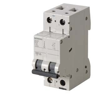 Siemens B2x25A Bir Faz ve Nötr Kesmeli Otomatik Sigorta 6kA 5SL6525-7