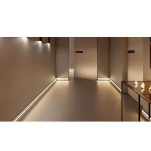 Forlife Siyah Süpürgelik Led Profili FL-8550S