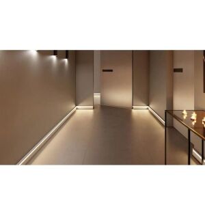 Forlife Beyaz Süpürgelik Led Profili FL-8551B