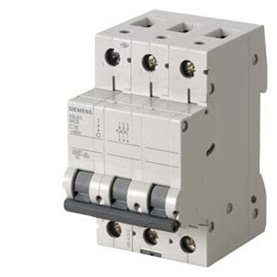 Siemens C3x16A Üç Fazlı Otomatik Sigorta 6kA 5SL6316-7YA