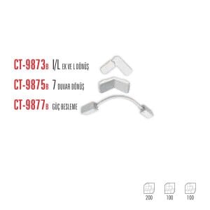 CATA Magnet Ray Ek Parçası (Beyaz) CT-9875B