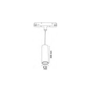 Forlife  Magnet Sarkıt Armatür FL-6674 3200K Gün Işığı