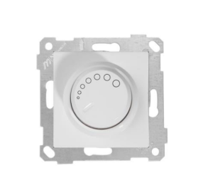Mutlusan Mek+Tuş Işıklı Dimmer RL 1000W Rita Natural - Beyaz 2200 444 0201 (Çerçeve Hariç)