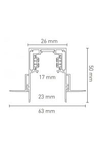 Forlife 2 Metre Trimless Magnet Armatür Rayı FL-5542