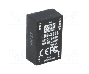 MEANWELL- LDB-600L  Led Sürücü - Güç kaynağı