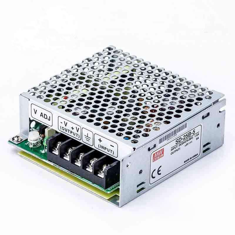 MEANWELL- SD-025B-05 18~36Vdc>5Vdc 5.0Amp  Güç Kaynağı