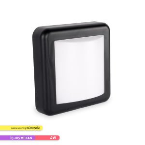 ACK 4W 3000K 14 cm X 5,1 cm LED Duvar Apliği AH07-05001