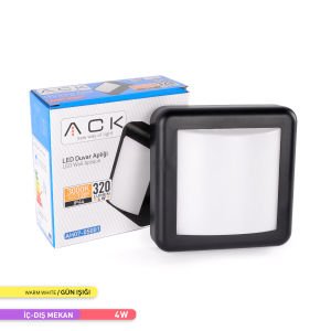 ACK 4W 3000K 14 cm X 5,1 cm LED Duvar Apliği AH07-05001