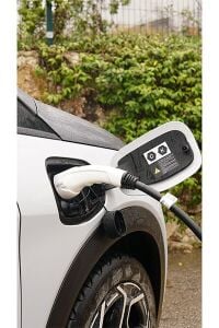 Hims 22kW Destekli Type 2 Soketli 8m Elektrikli Araç Şarj Kablosu Siyah