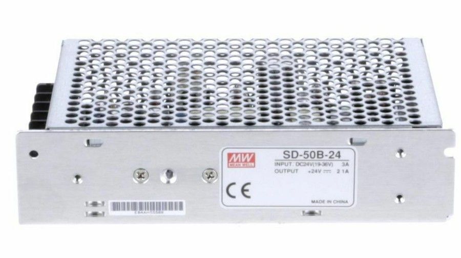 MEANWELL- SD-050B-24 	18~36Vdc>24Vdc 2.1Amp  Güç Kaynağı