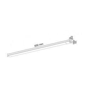 Forlife Opak Difüzörlü Pro Magnet Armatür FL-5402 3200K Gün Işığı