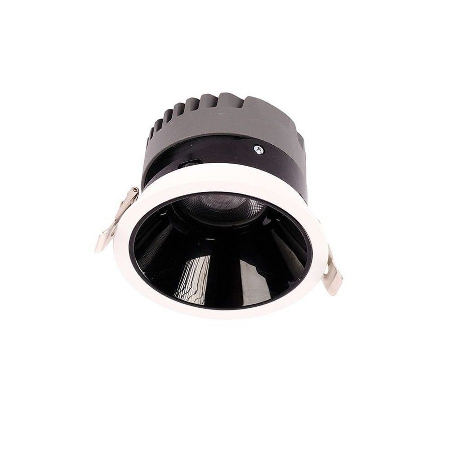 ACK 10w 3000K Siyah Reflektörlü Beyaz Led Spot Sıva Altı AD10-01100