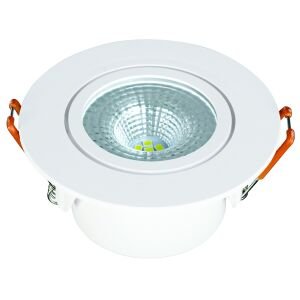 Global K2  Kdl105 Yuvarlak Ledlı Spot 5W Gün Işığı