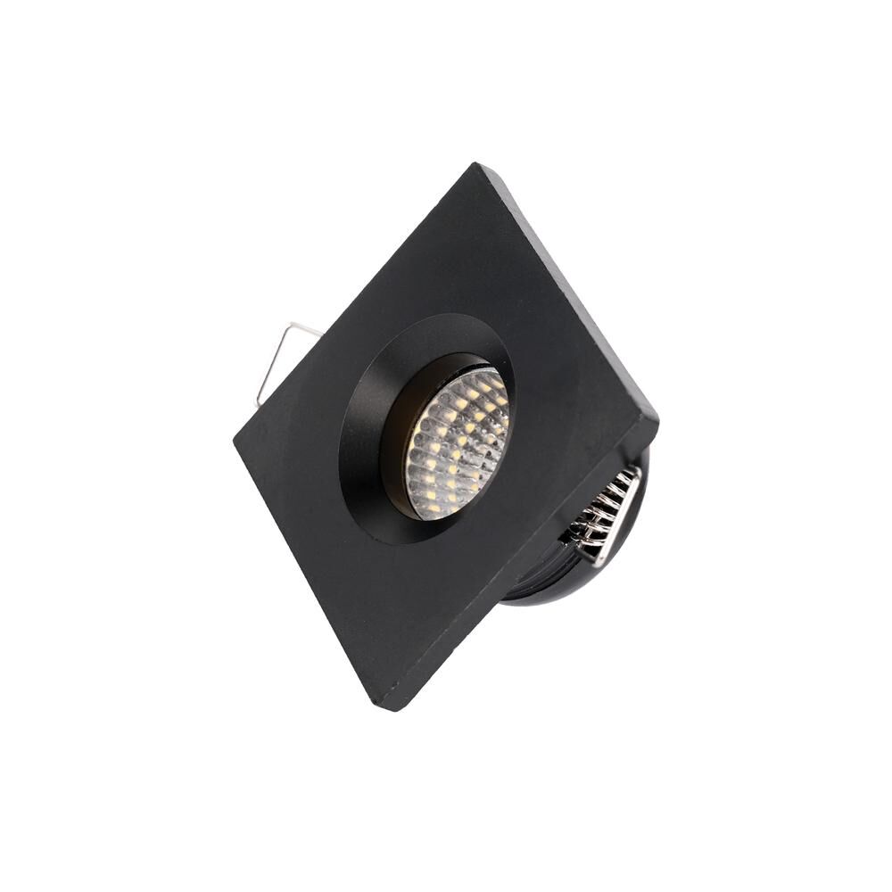 ACK 3W 4000K Naturel Beyaz Sıva Altı LED Spot Armatür Siyah AH07-01711