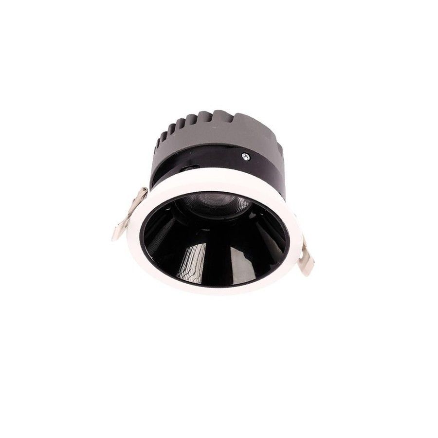 ACK 18w 4000K Naturel Beyaz Siyah Reflektörlü Beyaz Led Spot Sıva Altı AD10-02110