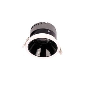 ACK 18w 4000K Naturel Beyaz Siyah Reflektörlü Beyaz Led Spot Sıva Altı AD10-02130