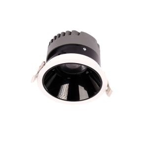 ACK 25w 3000K Siyah Reflektörlü Beyaz Led Spot Sıva Altı AD10-03100