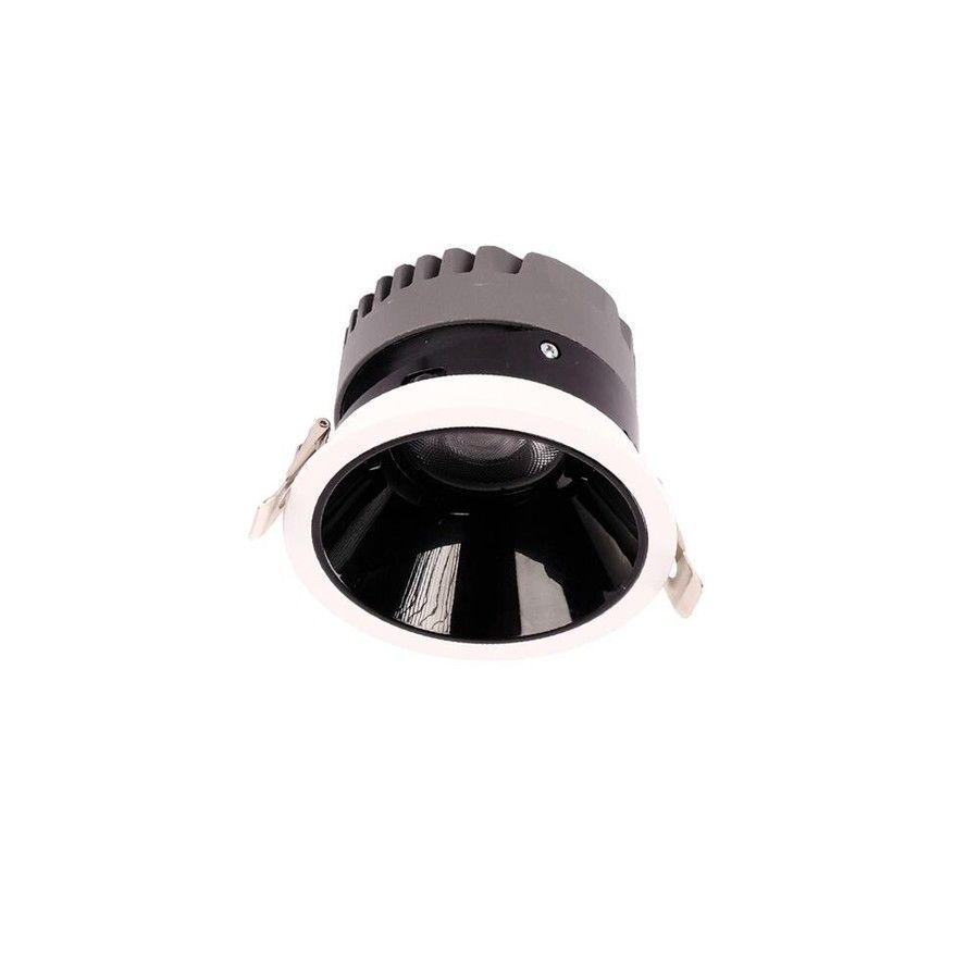 ACK 25w 4000K Naturel Beyaz Siyah Reflektörlü Beyaz Led Spot Sıva Altı AD10-03110