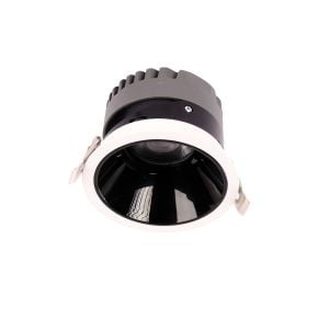 ACK 25w 4000K Siyah Reflektörlü Beyaz Led Spot Sıva Altı AD10-03110