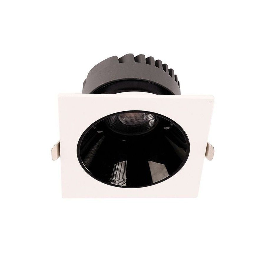 ACK 10w 3000K Siyah Reflektörlü Beyaz Led Spot Sıva Altı AD10-01500