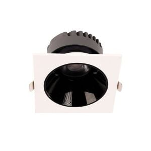 ACK 10w 4000K Naturel Beyaz Siyah Reflektörlü Beyaz Led Spot Sıva Altı AD10-01510