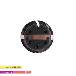 ACK 2,5W 3000K Sıva Altı LED Spot Armatür Saten AH07-01204