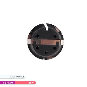 ACK 2,5W 6500K Sıva Altı LED Spot Armatür Saten AH07-01234
