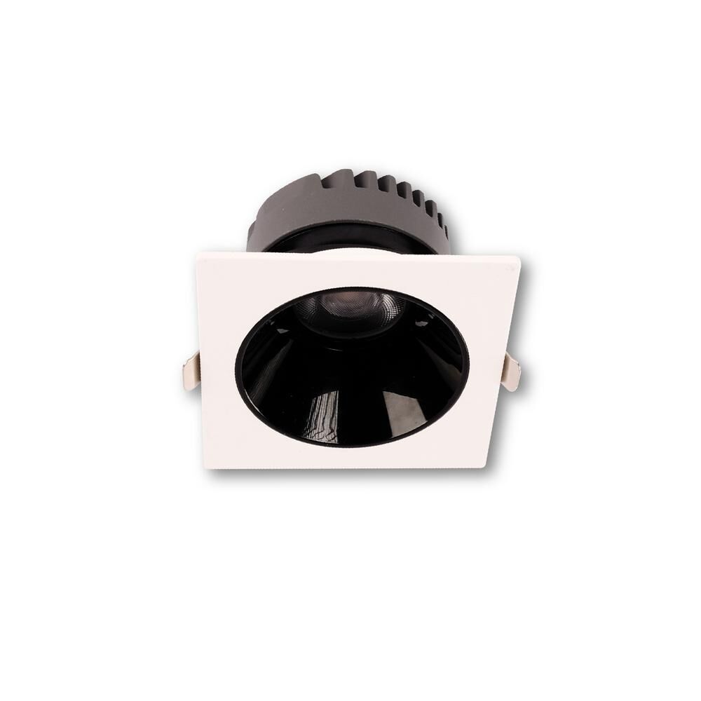 ACK 25w 3000K Siyah Reflektörlü Beyaz Led Spot Sıva Altı AD10-03500