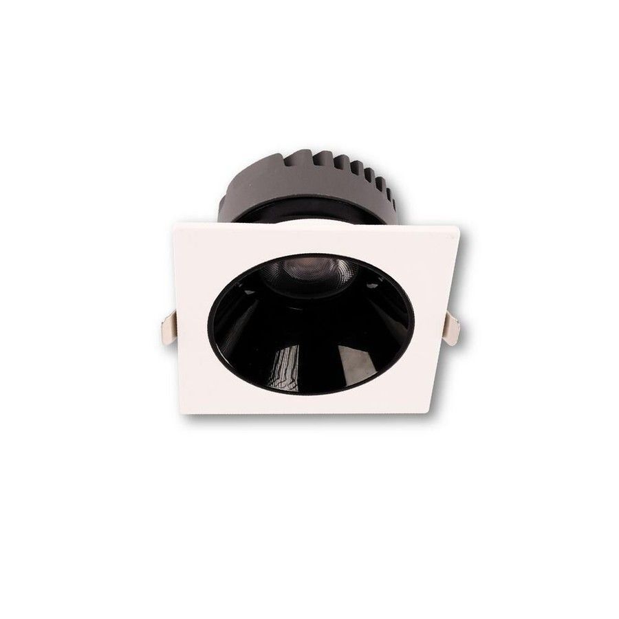 ACK 25w 3000K Siyah Reflektörlü Beyaz Led Spot Sıva Altı AD10-03500