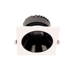 ACK 25w 6500K Siyah Reflektörlü Beyaz Led Spot Sıva Altı AD10-03530