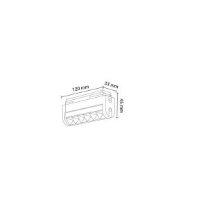 Forlife Kompakt Lensli Hareketli Pro Magnet Armatür FL-5430 4000K Naturel Beyaz
